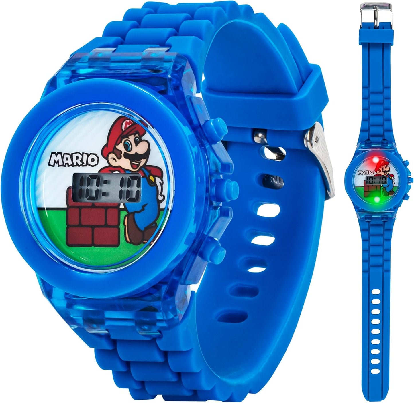 Super Mario Kids' Flashing Watch - Vibrant LED Light
