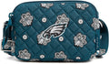 Vera Bradley Women's Cotton Small NFL Stadium Crossbody - RFID Ready