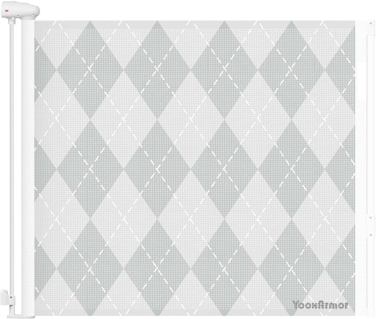 Retractable Mesh Baby Gate for Safety at Home and Outdoors