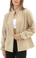 Argstar Women's Fleece Jacket with 6 Pockets - Warm