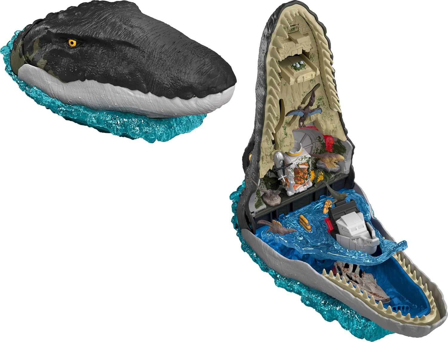 Jurassic World Rebirth Deluxe Mosasaurus Playset with Sounds