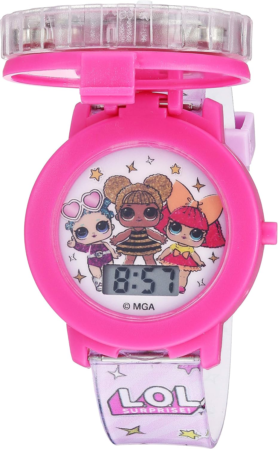 Accutime Digital Quartz Watch for Precision Timekeeping