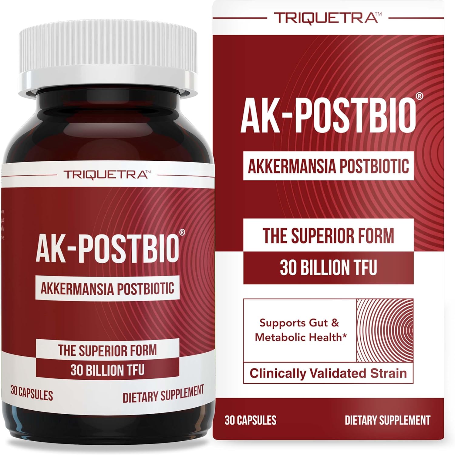 Akkermansia Probiotic 30 Billion TFU - Max Strength & Absorption