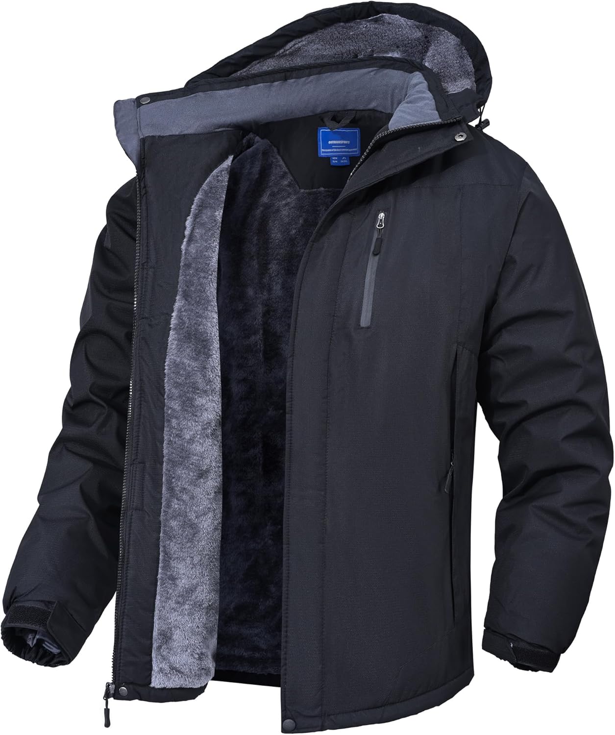 Rapoo Men's Winter Ski Snow Jacket for Cold Weather Adventures