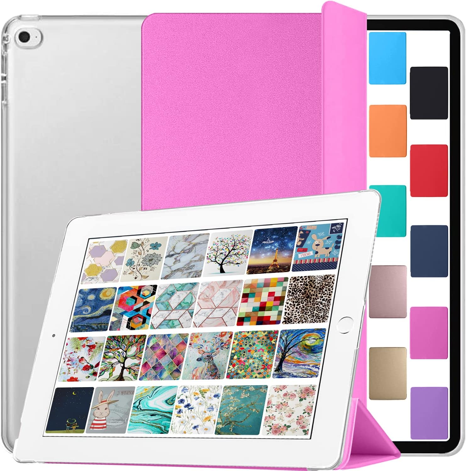 DuraSafe iPad Mini 4 Case - Ultra Slim Pink Cover for Protection