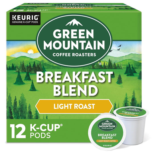Green Mountain Breakfast Blend K-Cup Pods - 12 Ct