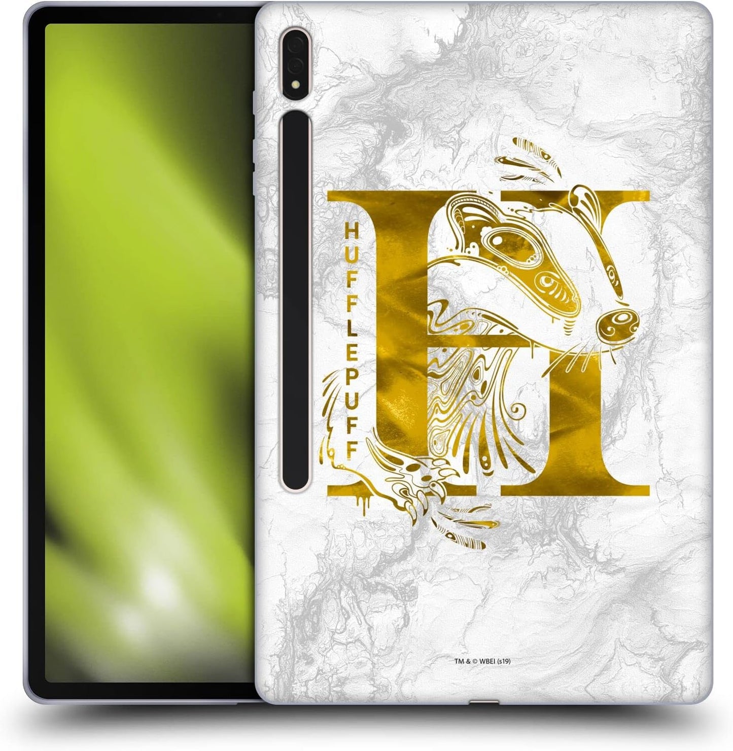 Harry Potter Hufflepuff Aguamenti Soft Gel Case for Galaxy Tab S8 Plus