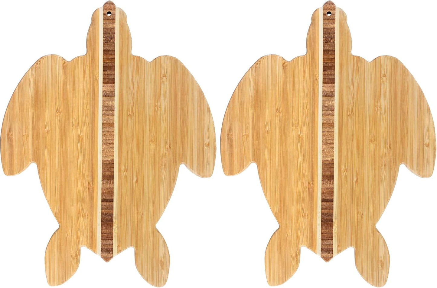 Totally Bamboo Sea Turtle Cutting Board for Serving and Display