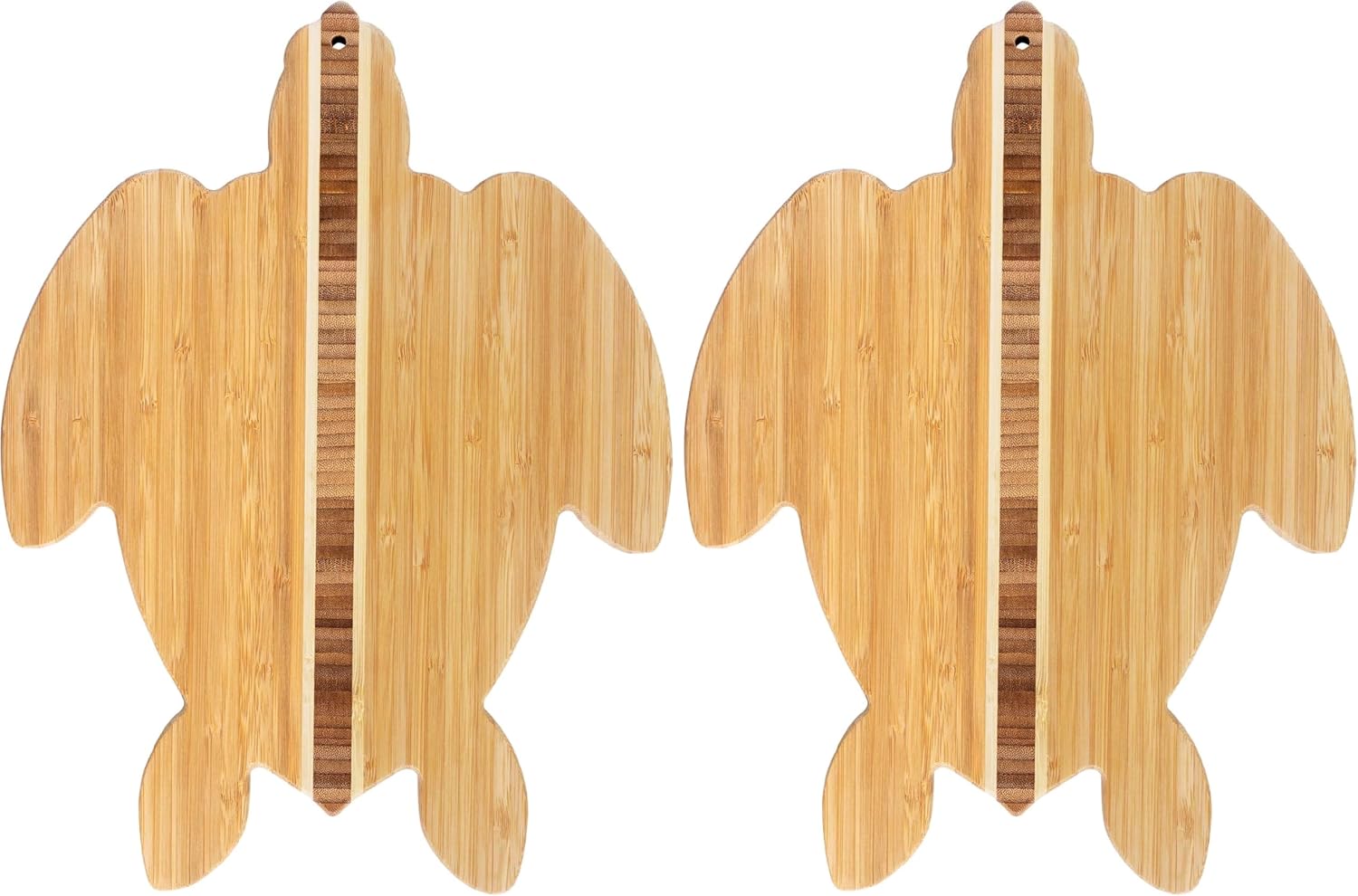 Totally Bamboo Sea Turtle Cutting Board for Serving and Display