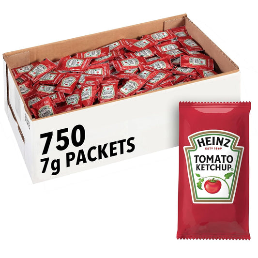 Heinz Ketchup Single Serve Packets for Convenient Dining