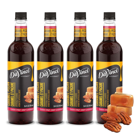 DaVinci Gourmet Classic Caramel Pecan Syrup for Delicious Treats