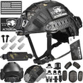Airsoft Helmet Pro Set PJ Type Tactical Paintball Helmet - Lightweight