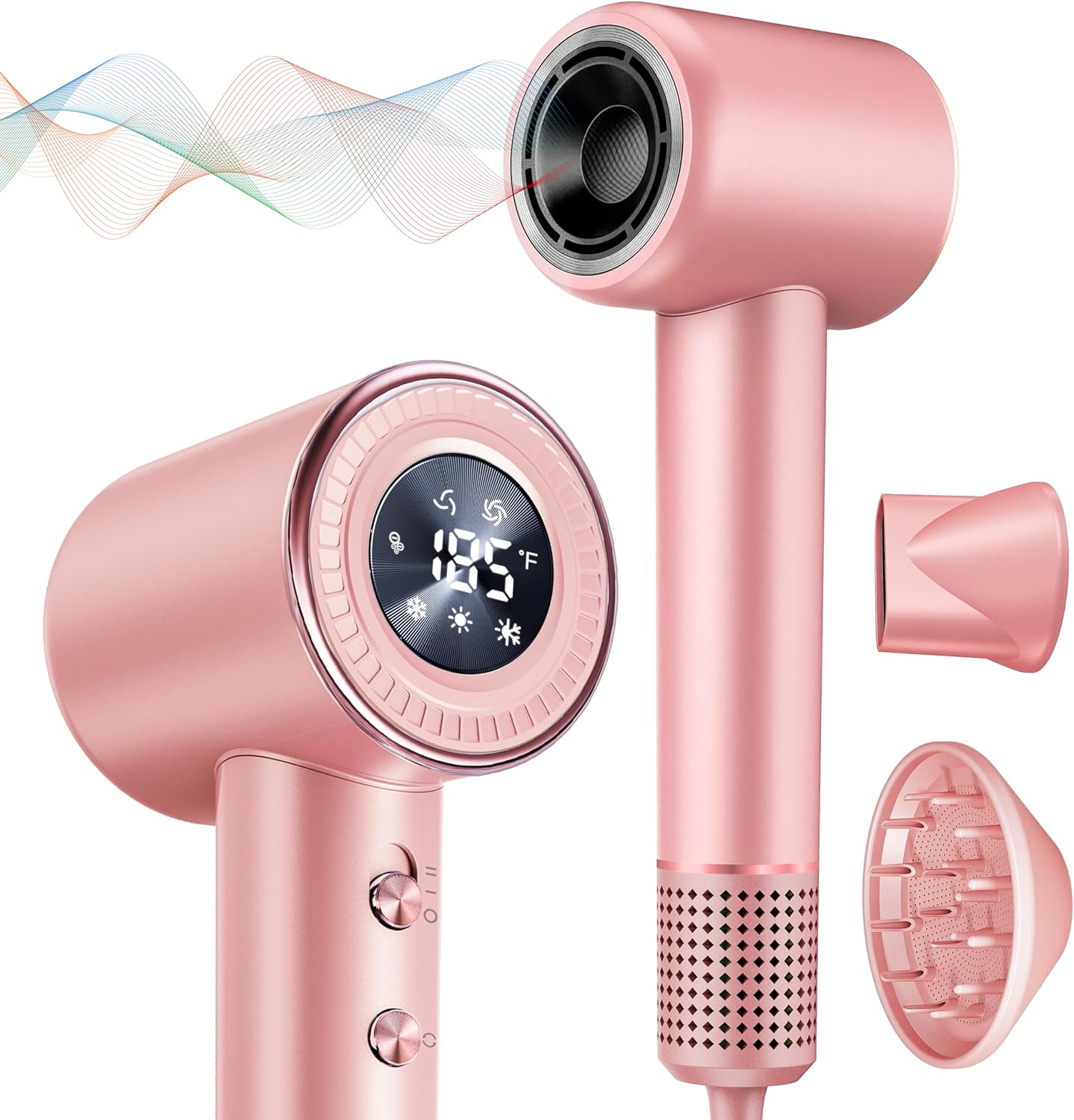 High Speed Hair Dryer with Display - Fast Drying