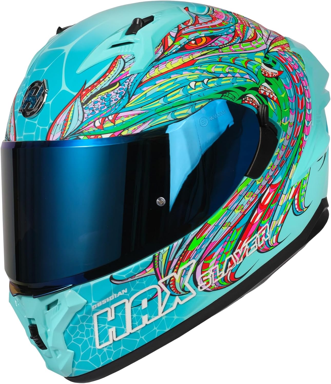 HAX Obsidian Pro Full Face Dual Visor Motorcycle Helmet Review
