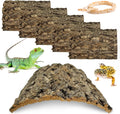 cork tile reptile tank background 6pcs 11.8in x 7.9in - natural cork