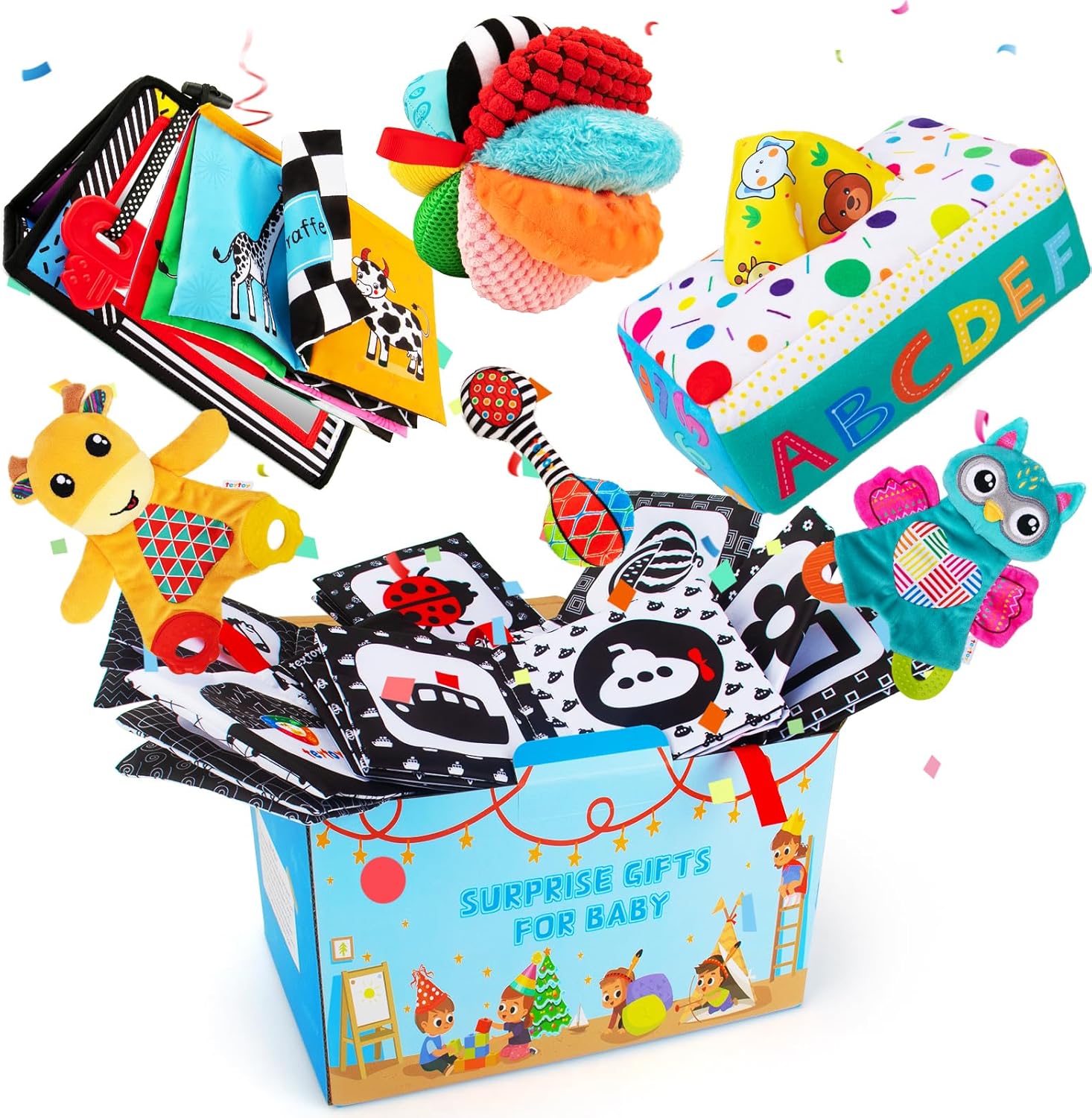 Educational Baby Gifts Set for Sensory Development and Fun