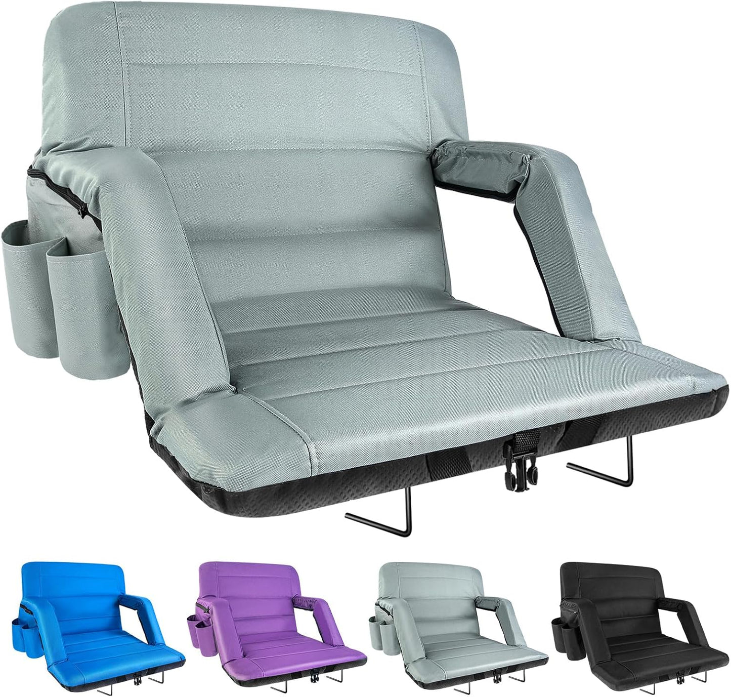 Extra Wide Stadium Seats with Back Support for Ultimate Comfort
