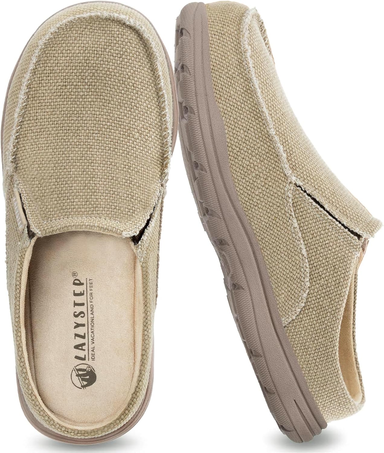LazyStep Men's McCoy Cushioned Clog Slipper for Comfort