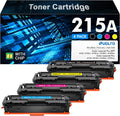 215A Toner Cartridges 4 Pack - M182nw Toner Replacement with Chip