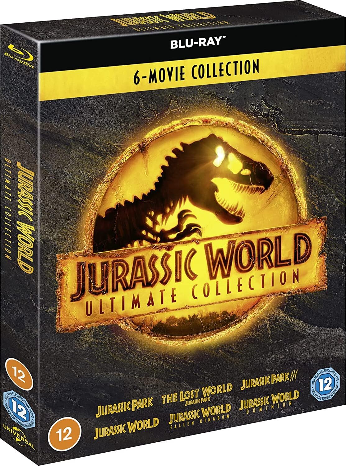 Jurassic World Ultimate 6-Movie Collection Blu-Ray for Fans