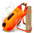Swim Buoy for Open Water with Dry Bag 15L - High Visibility Safety