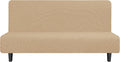 Comfortable Stretch Slipcover for Armless Futon Furniture
