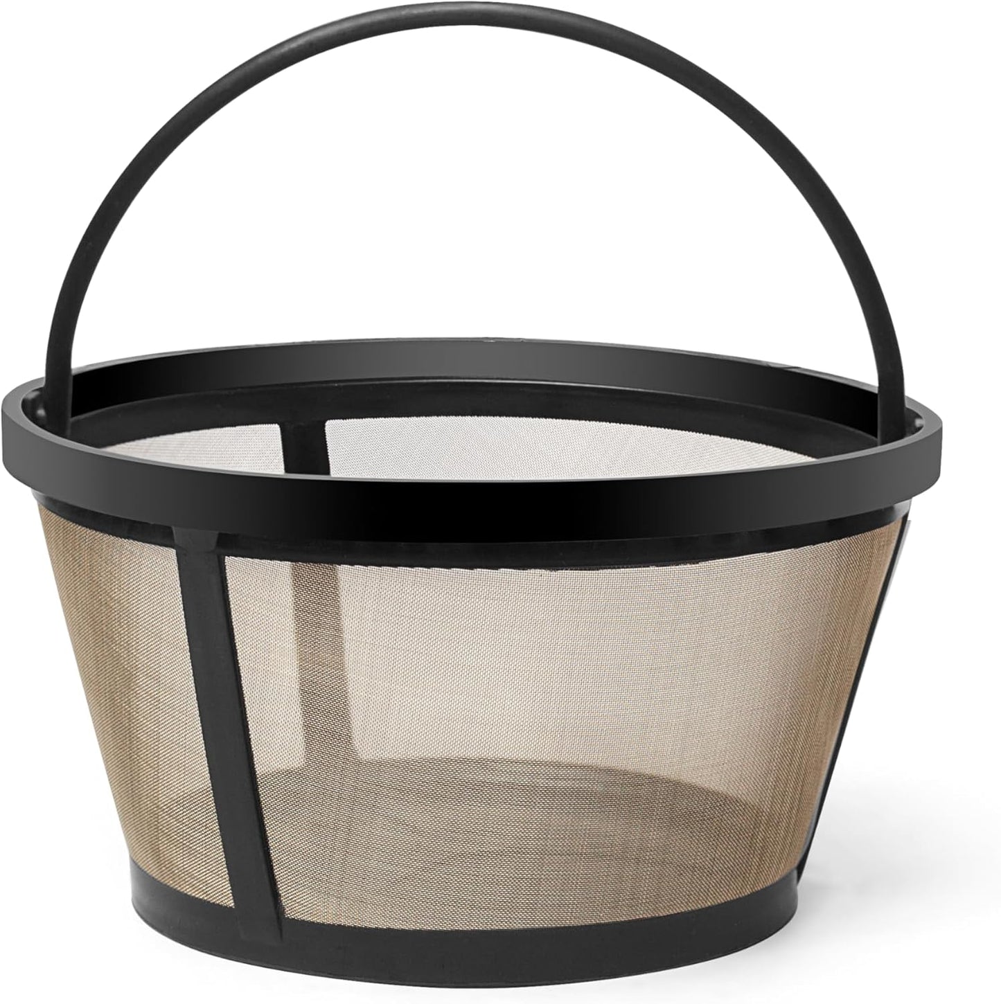 BRENSTEN Reusable Gold Filter Basket - Perfect Fit for MrCoffee - 1-Pack