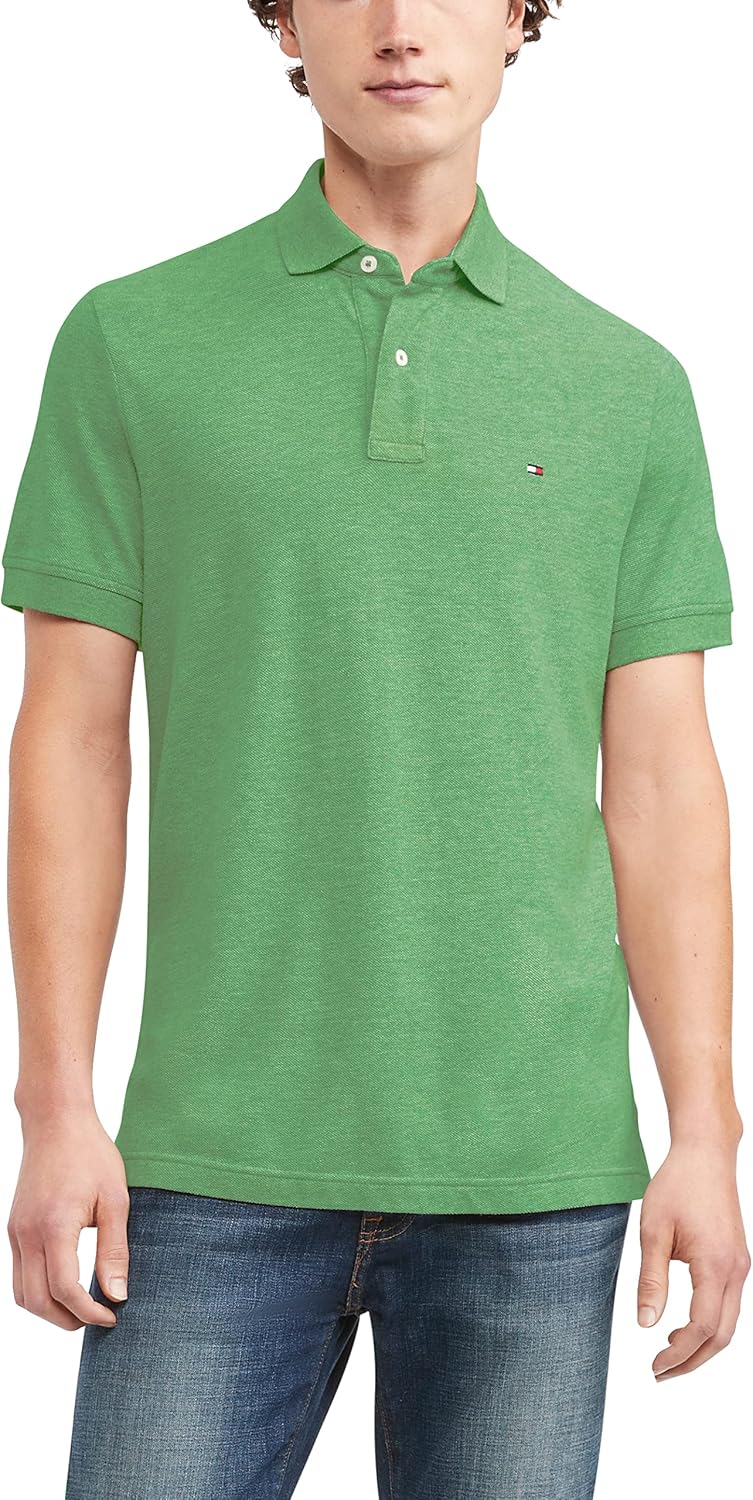 Tommy Hilfiger Men's Short Sleeve Cotton Pique Polo Shirt Review