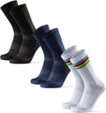 Cycling Socks 3-Pack - DANISH ENDURANCE Crew Socks Unisex