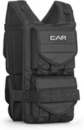 Adjustable Weighted Vest With Removable Packets - Fits Multiple Sizes