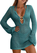 Women's Summer Beach Cover Up by ANRABESS - Crochet Design
