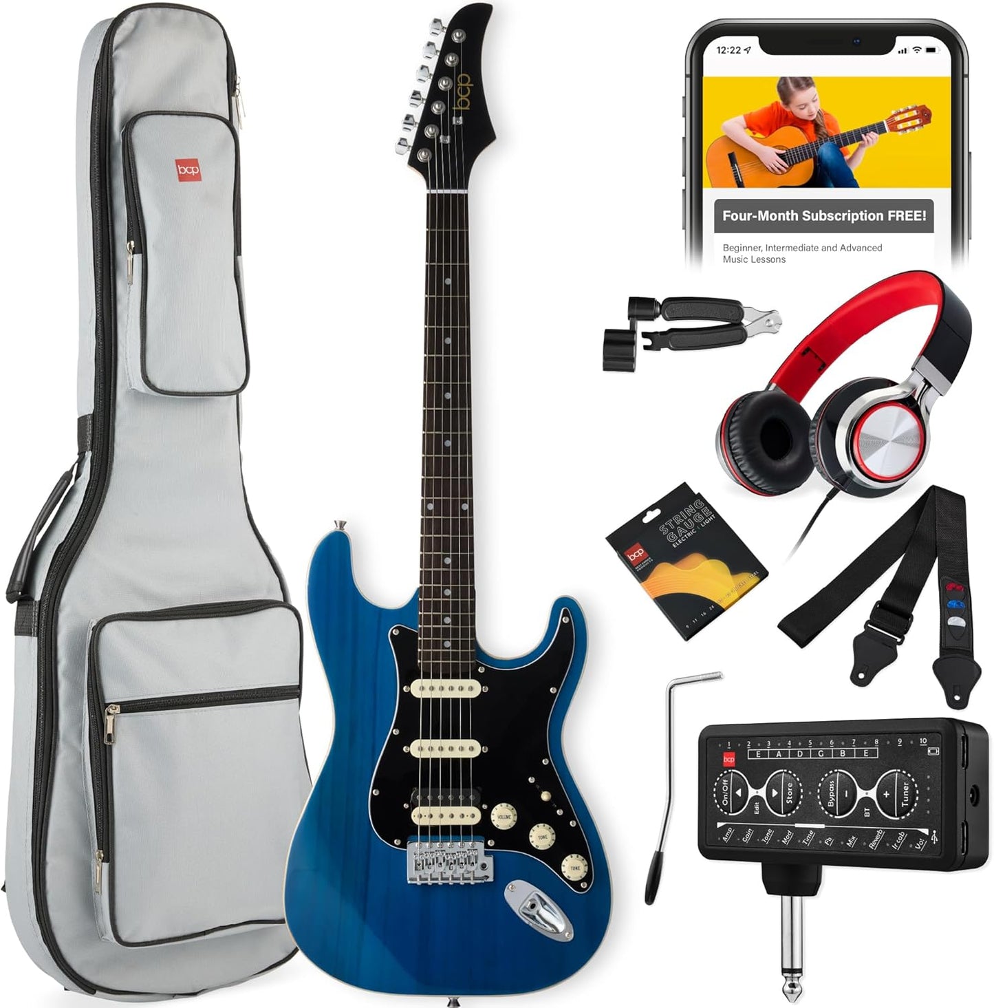Best Choice Products Beginner HSS Electric Guitar Kit Review