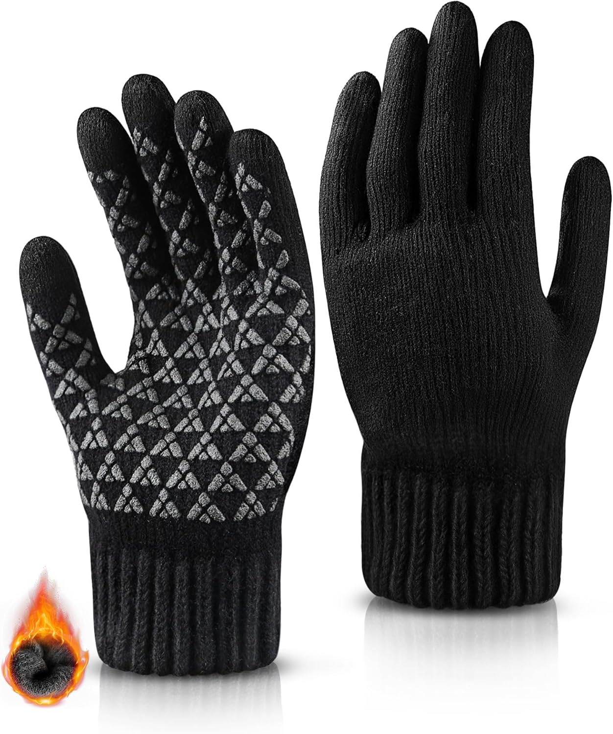 Alpaca Fleece Touch Gloves: Cozy Warmth!