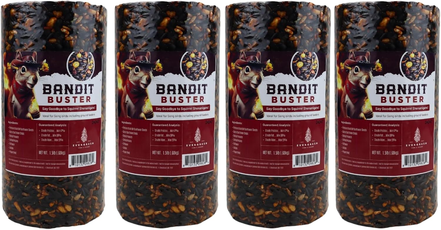 Birdseed Cylinders with Hole - Irresistible Wild Bird Food