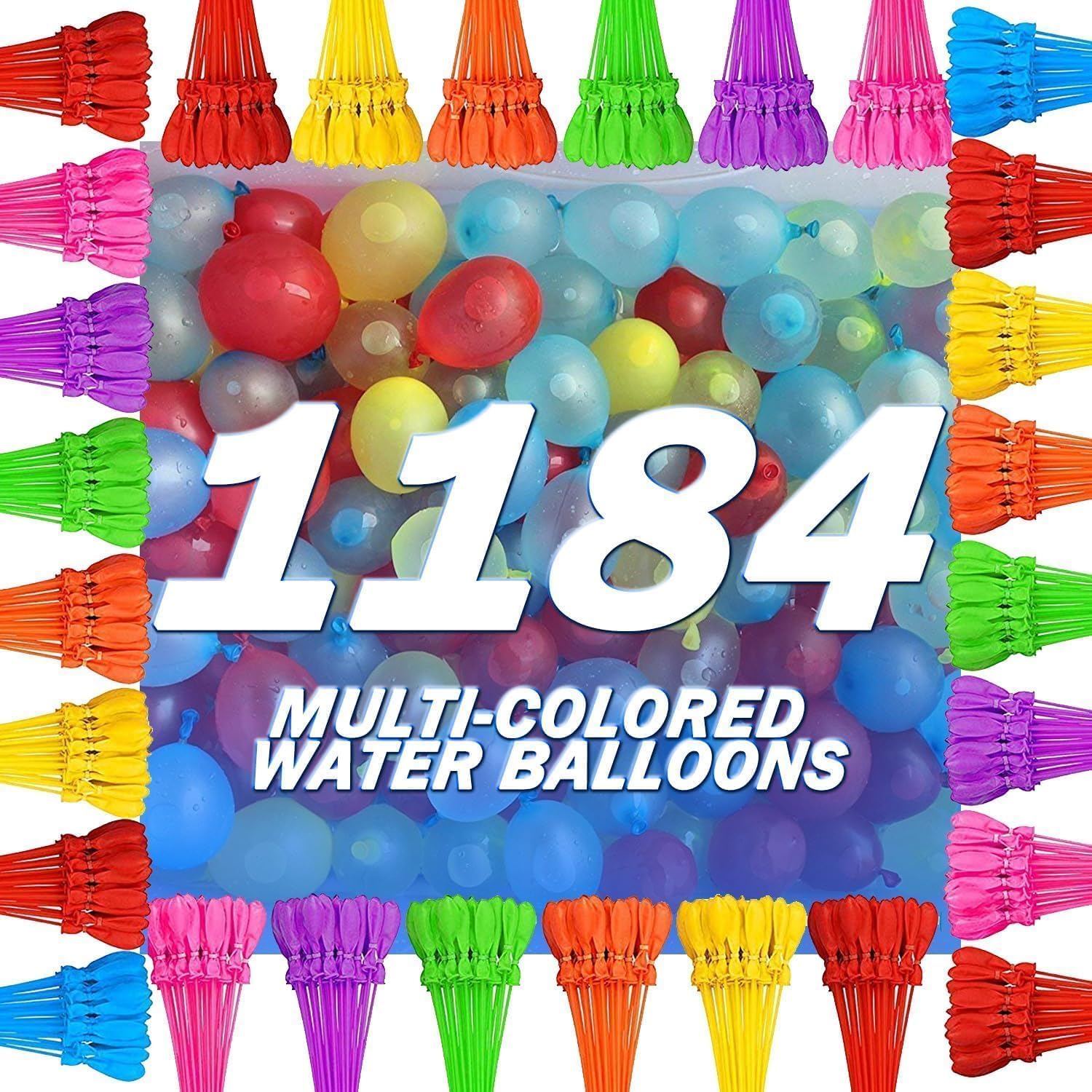 Water Balloons with 1184 Pieces for Quick Summer Fun