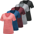 Workout Shirts for Women Moisture Wicking Quick Dry Active Tee