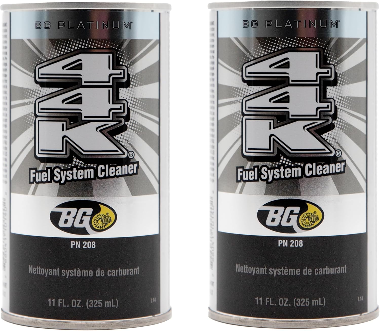 2 Pack Bg 44k Fuel System Cleaner for Optimal Engine Performance