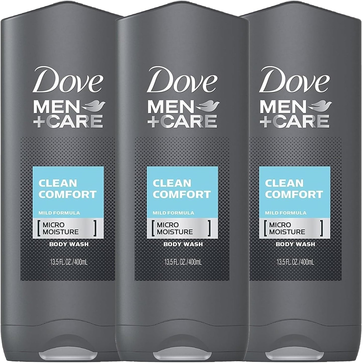 Dove Men + Care Body & Face Wash, Clean Comfort for Men