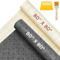 Tufting Cloth 80in x 80in Large Monk Cloth & Non Slip Backing