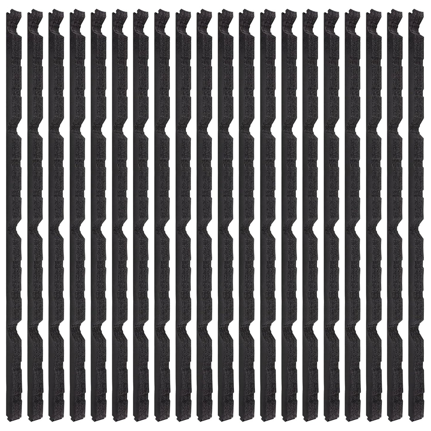 9 in Outside Foam Closure Strips for Metal Roofs - 20 Pcs
