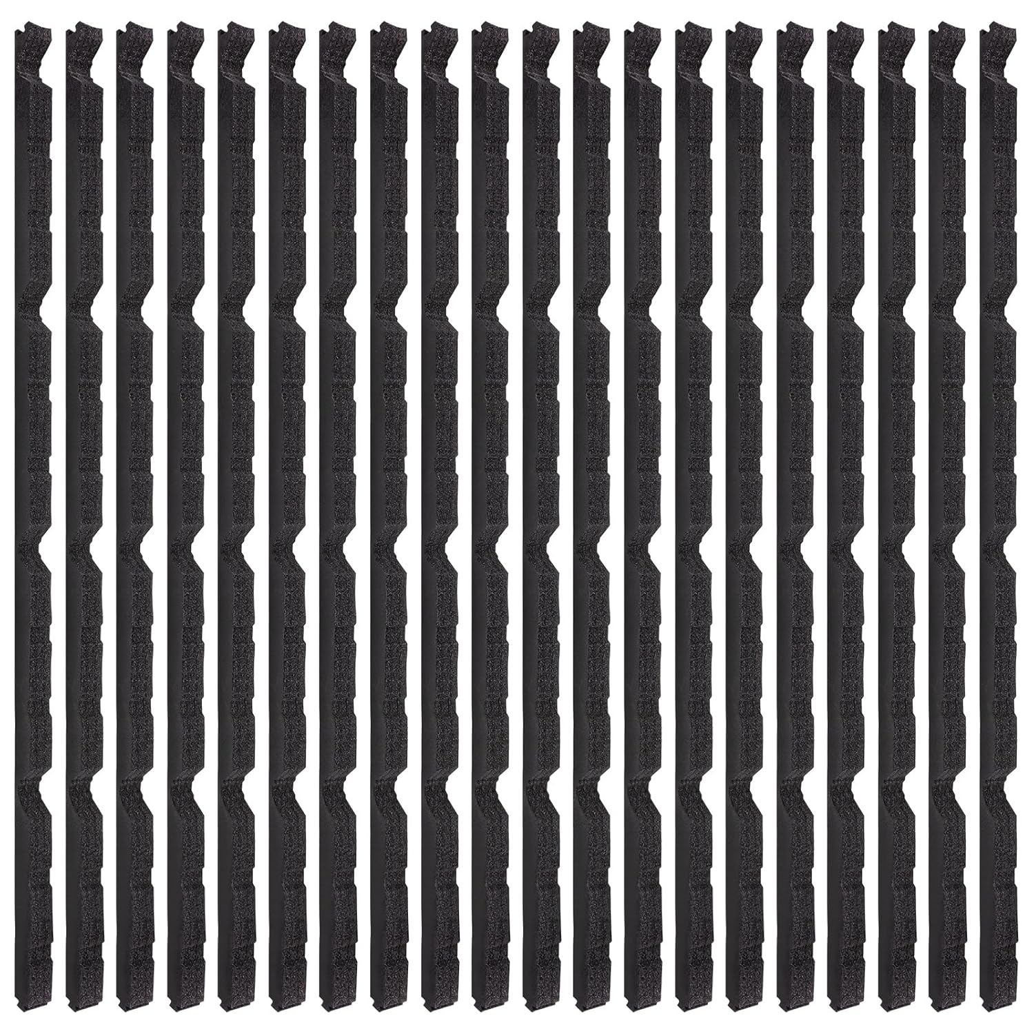 9 in Outside Foam Closure Strips for Metal Roofs - 20 Pcs