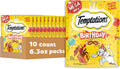 Temptations Birthday Crunchy and Soft Cat Treats - Lobster & Beef
