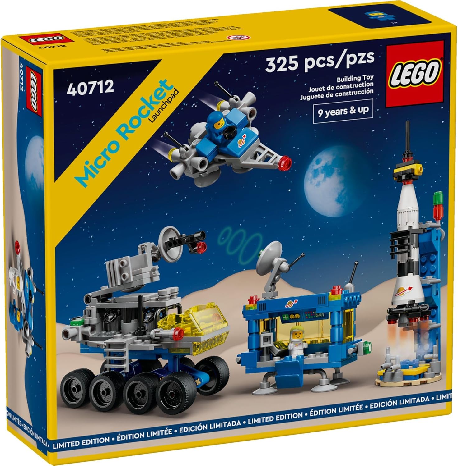 LEGO Micro Rocket Launchpad Set: Nostalgic Space Adventure Fun