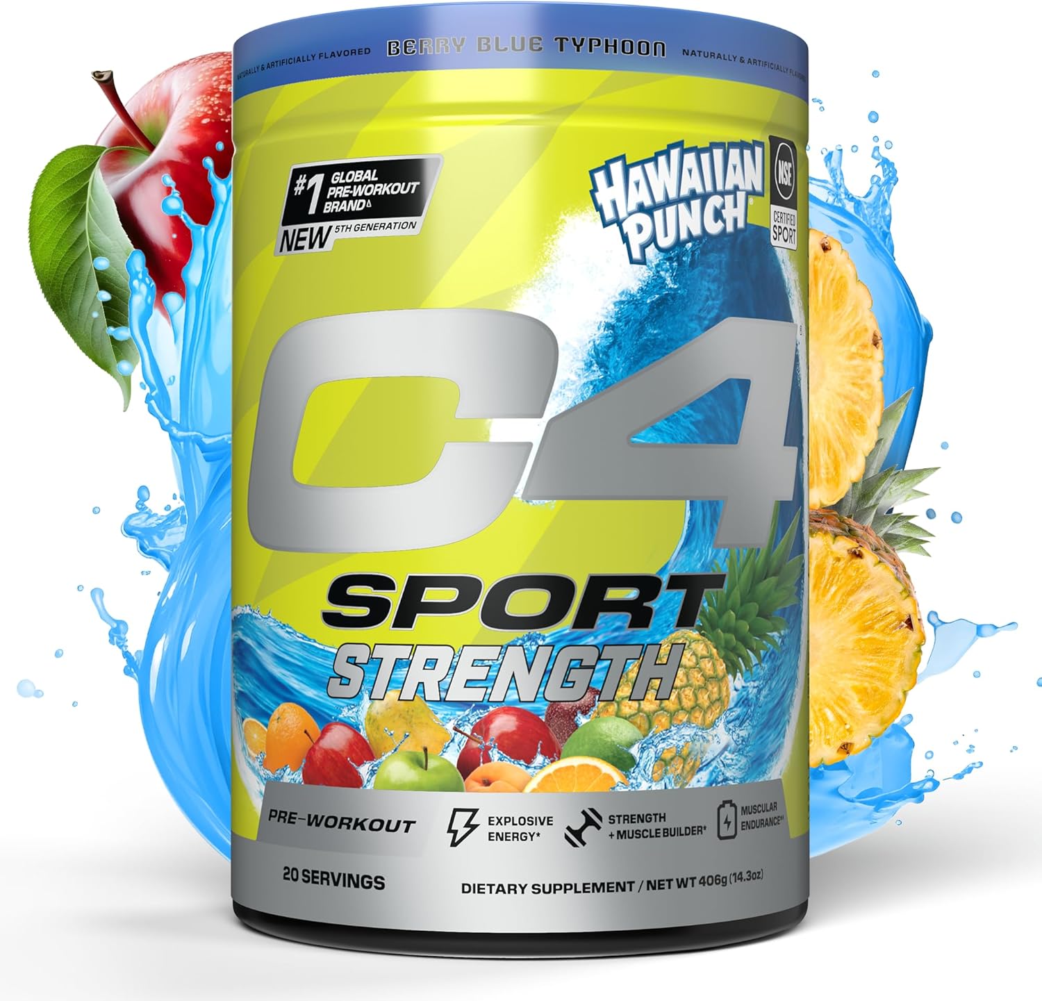 Cellucor C4 Sport Pre Workout Powder for Strength and Energy