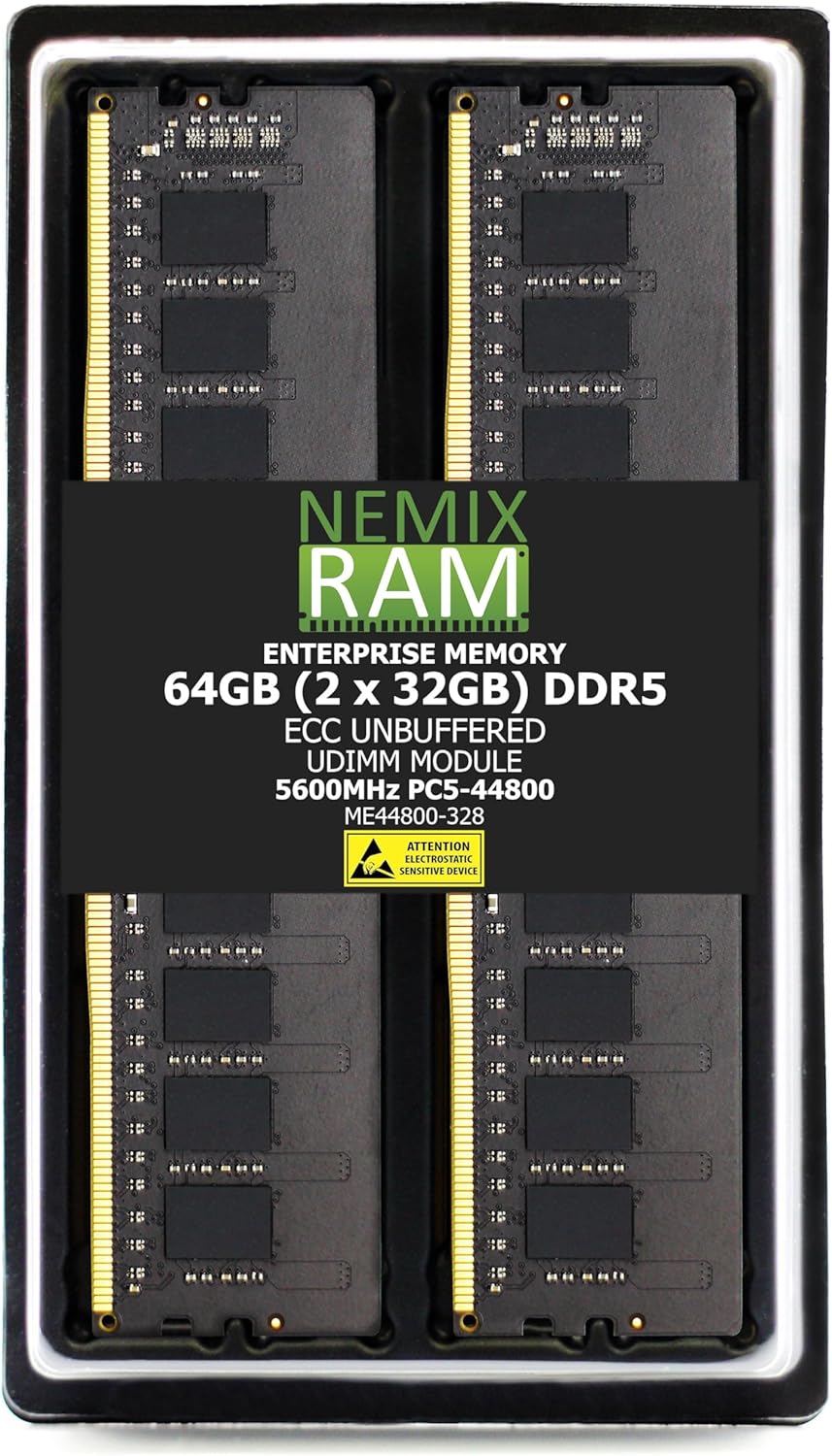NEMIX RAM 64GB DDR5 5600MHZ Memory Kit for GIGABYTE Motherboard