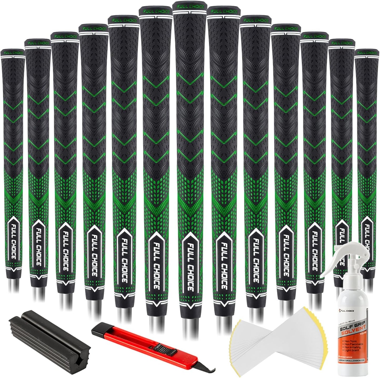 Rubber Golf Grips 13 Pack for Enhanced Performance and Control