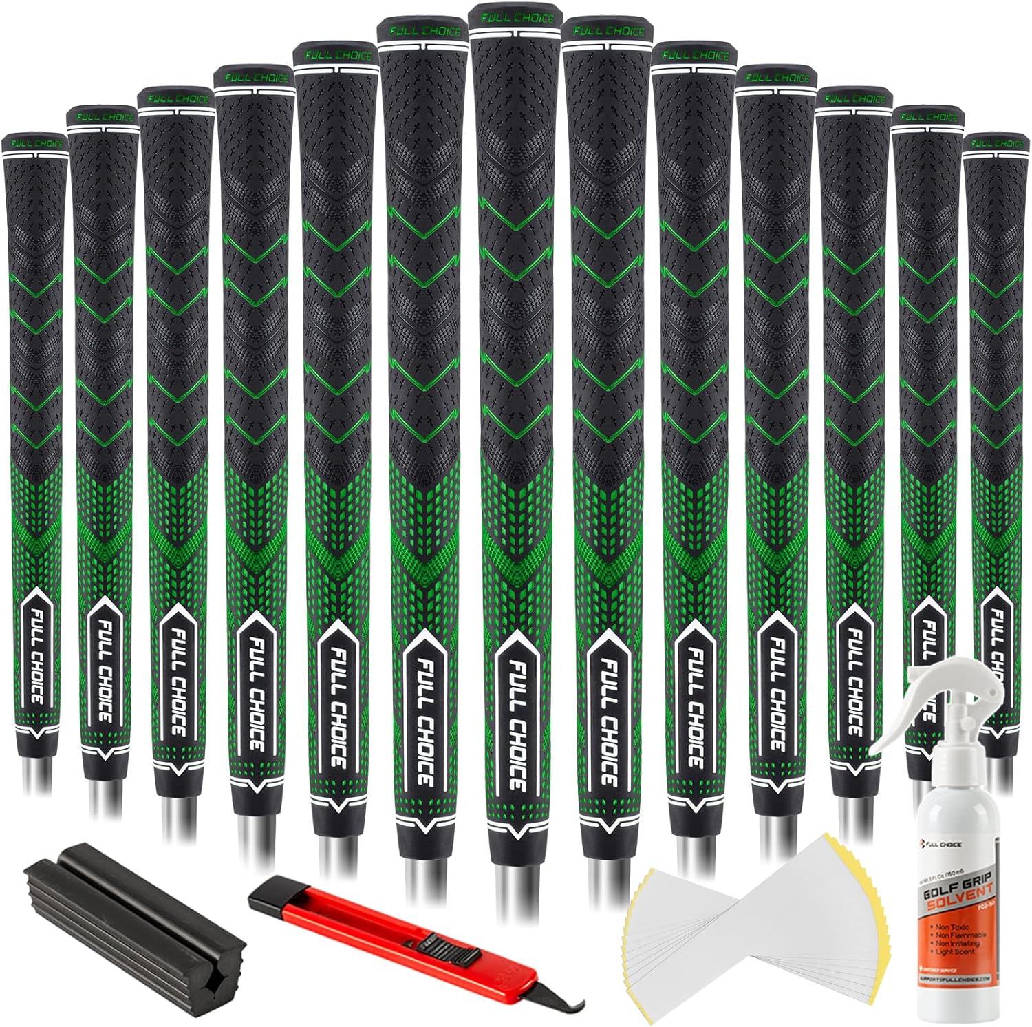 Rubber Golf Grips 13 Pack for Enhanced Performance and Control