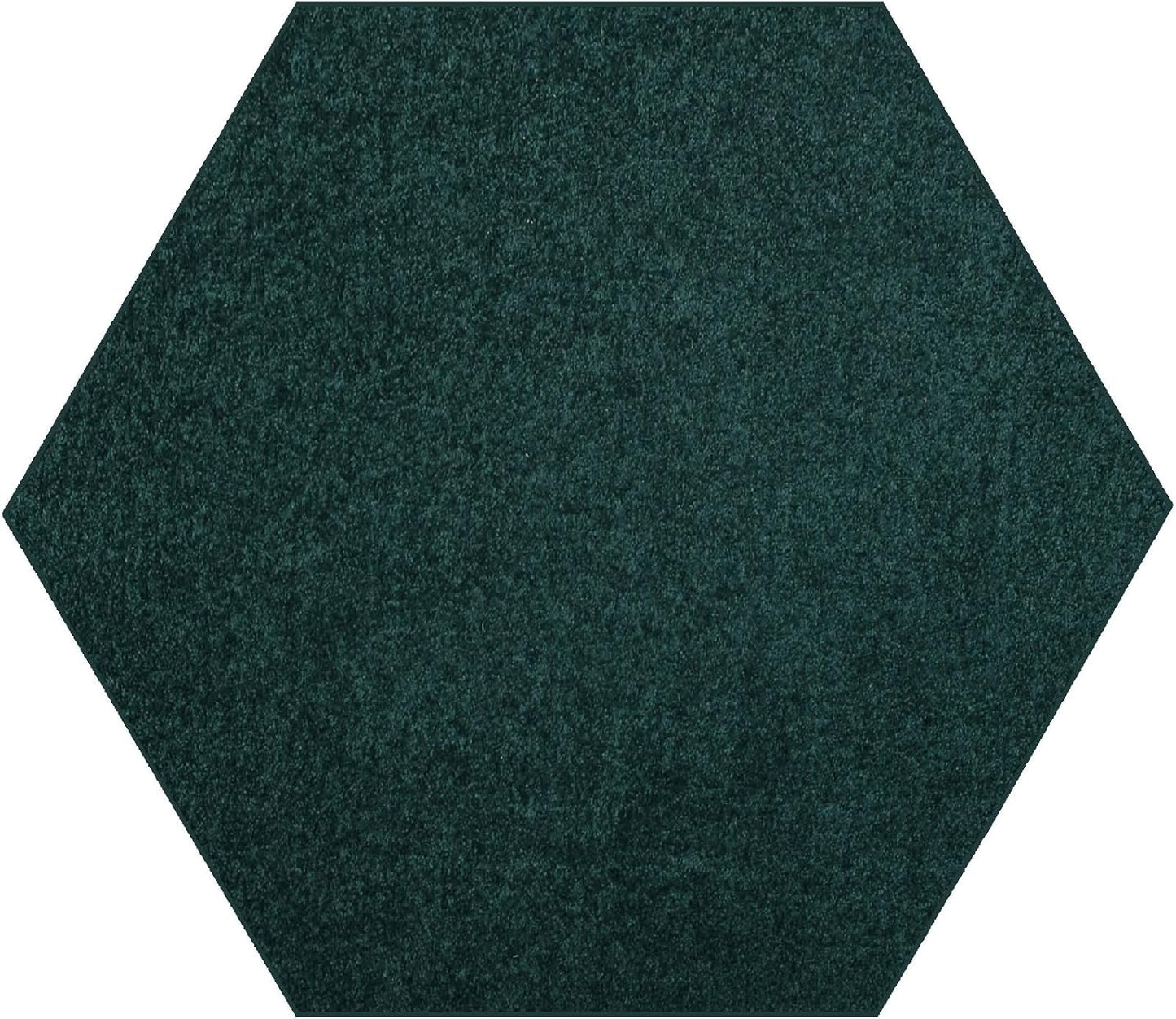 Forest Green Pet Friendly Solid Color Area Rug for Home Decor