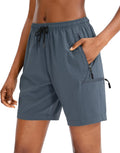 SANTINY Quick Dry Hiking Cargo Shorts for Women