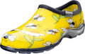 Waterproof Rain and Garden Shoe for Women - Black Floral Comfort